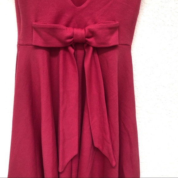 ASOS Pink Mini Skater Dress with Bow Women’s Size- 6 - Picture 4 of 12